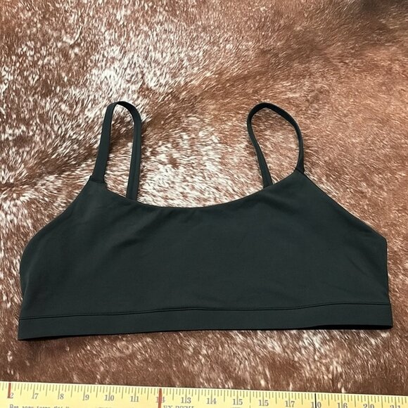 SKIMS Fits Everybody Scoop Bralette Black Seamless Stretch XL - Picture 3 of 10
